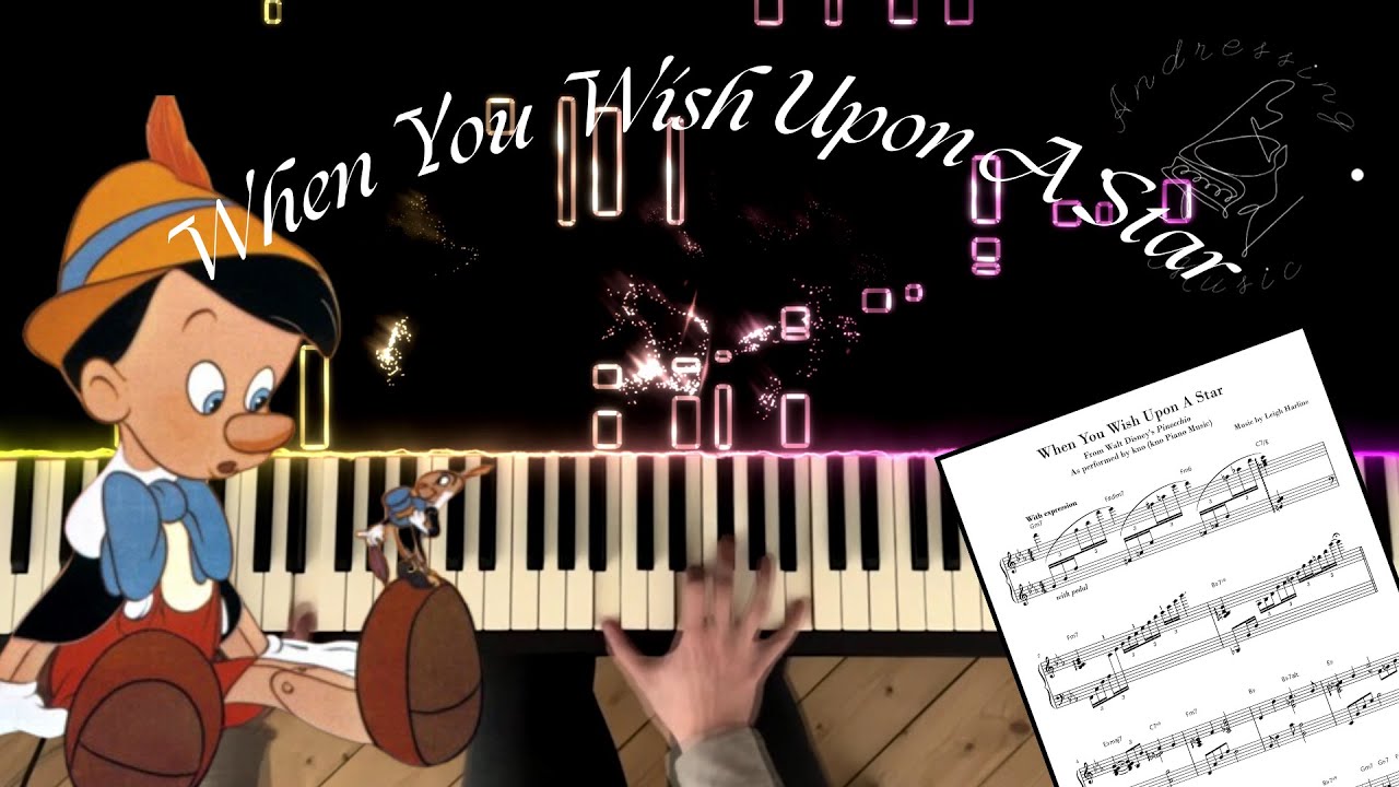 When You Wish Upon A Star -  Leigh Harline and Ned Washington (arr. TranscriptionsByPaul)