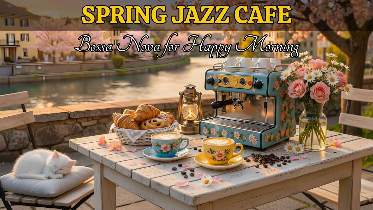 Positive Jazz Music 🌸 Spring Bossa Nova for Happy Morning & Good Mood