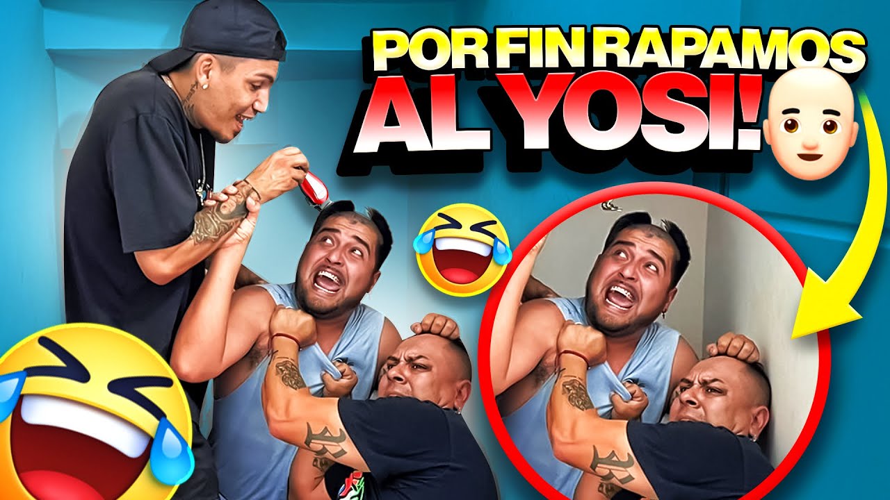 SE FUE LA CABELLERA DEL YOSI 😂// LA ESPERA TERMINO 🧑‍🦲