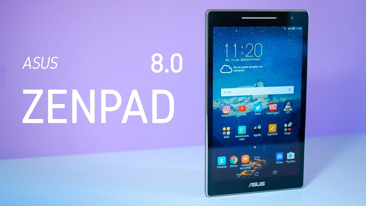 ASUS Zenpad 8.0 (Z830M), review en español