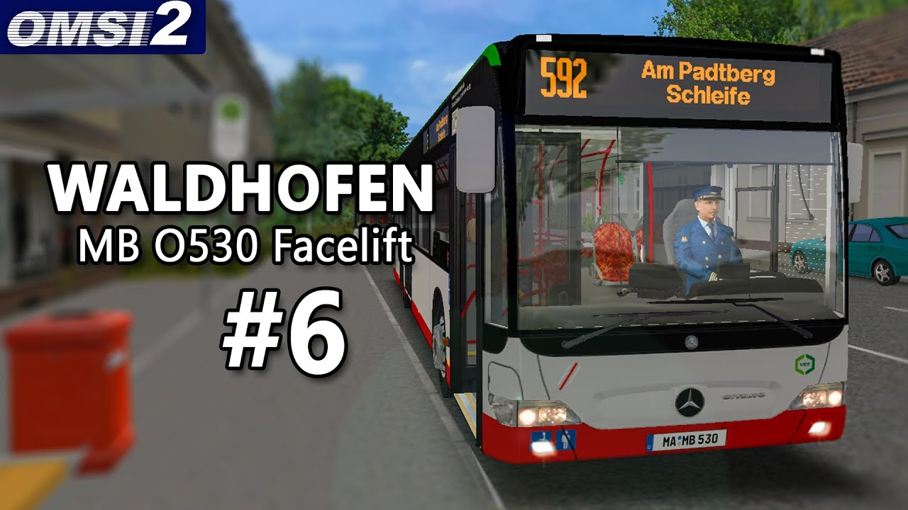 OMSI 2: MB O530 Facelift in WALDHOFEN #6 - Verspätung rausholen!