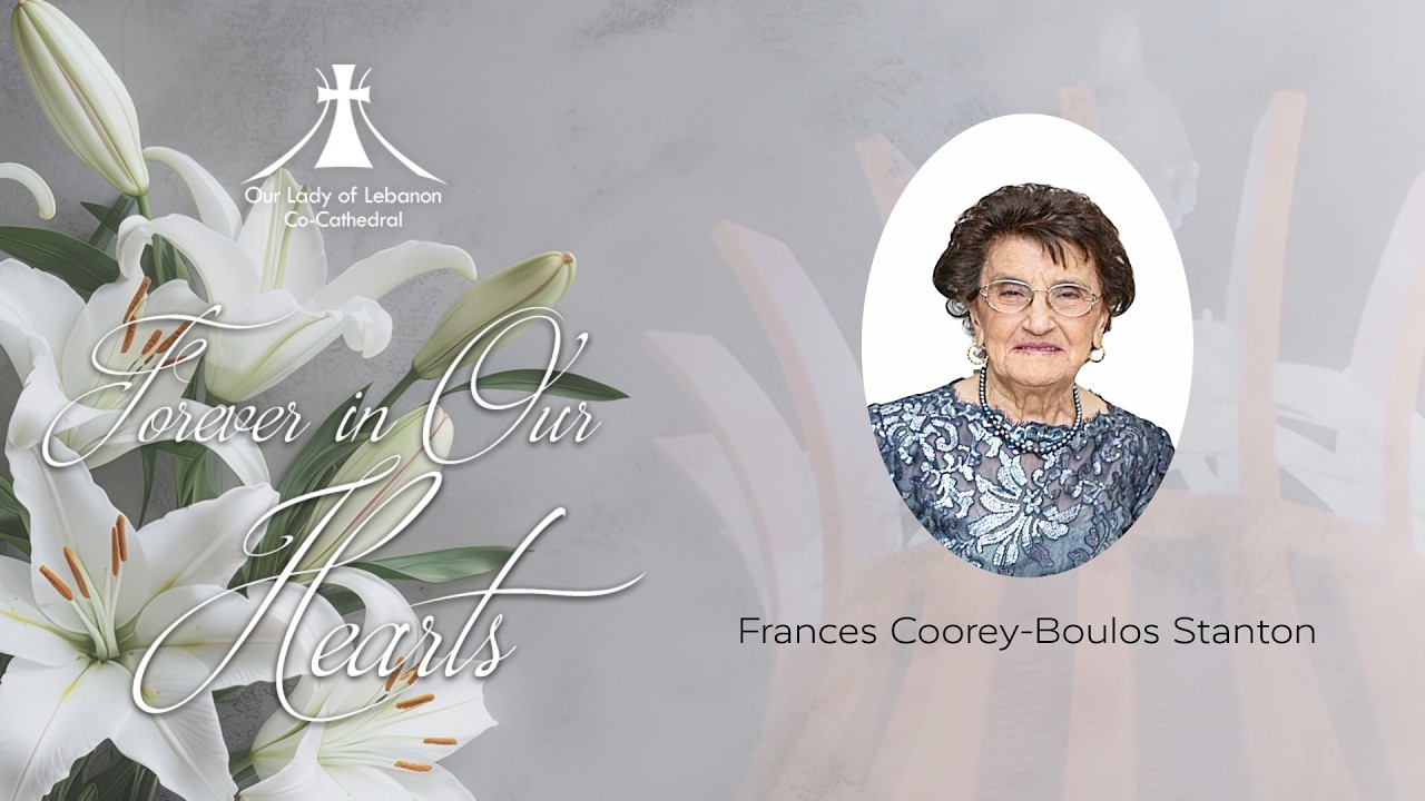 Funeral Service for the late Frances Coorey-Boulos Stanton  | Wednesday 11 February 2026 at 10:30 am