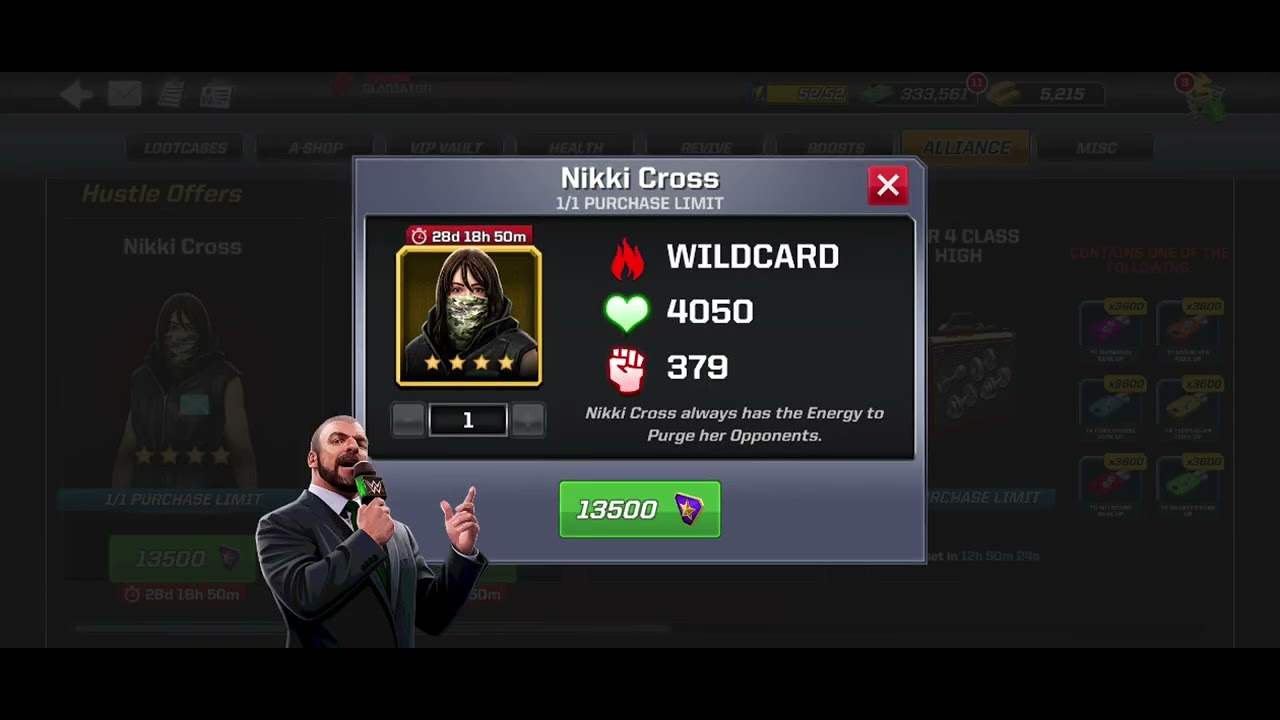 Welcome to New Alliance Group. Play More Get More in WWE Mayhem