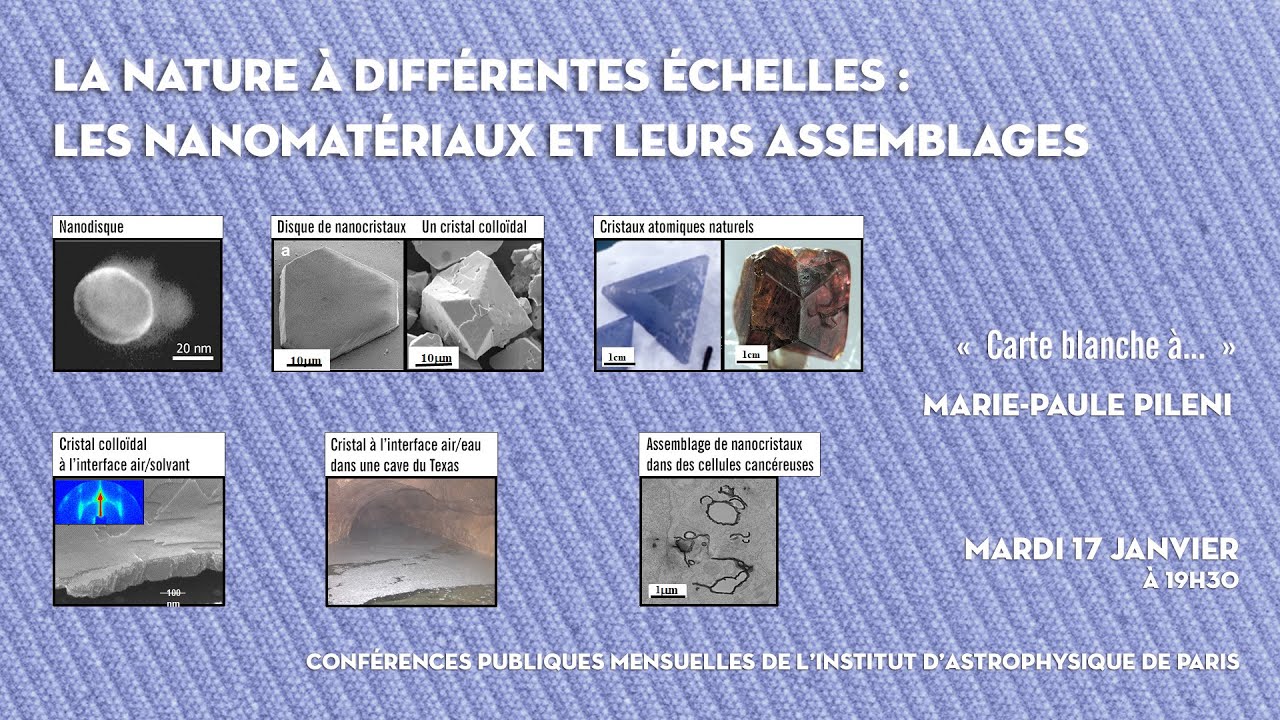 « LA NATURE À DIFFÉRENTES ÉCHELLES : LES NANOMATÉRIAUX ET LEURS ASSEMBLAGES »