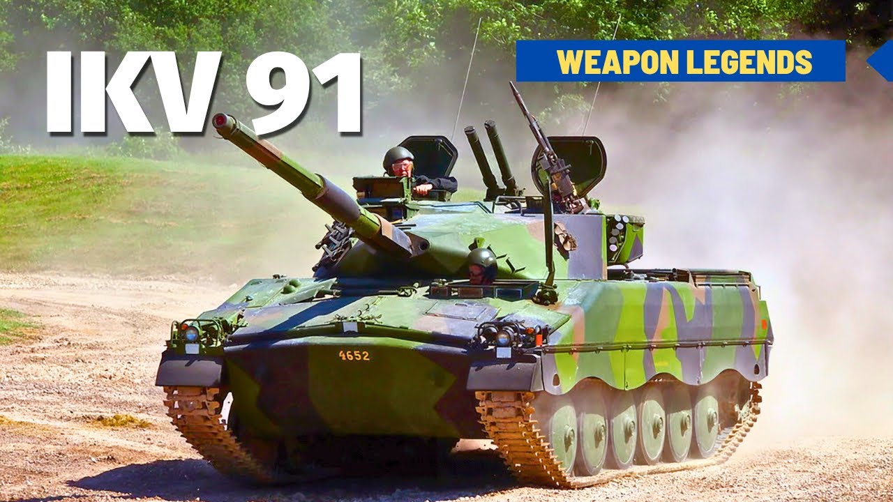 Infanterikanonvagn 91 | Шведская лёгкая кавалерия