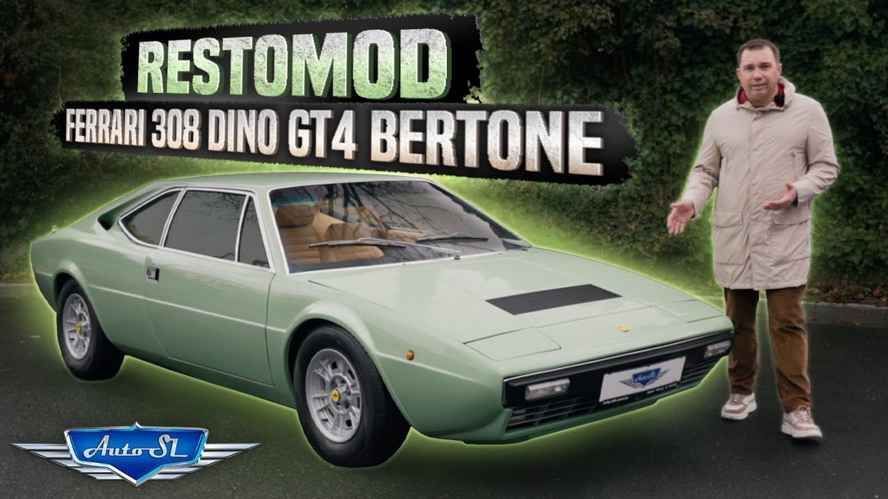 RESTOMOD Ja oder Nein ?! Ferrari Dino 308 GT4 Bertone Verde Pallido