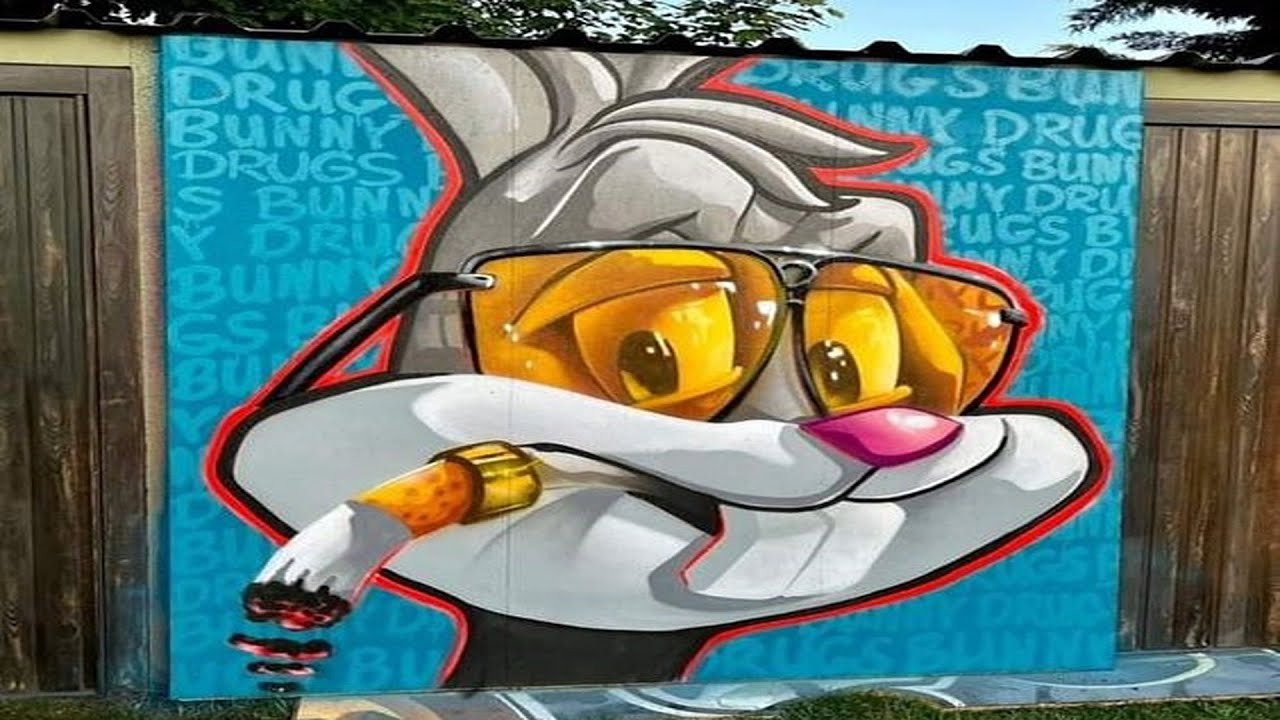 Street art Looney tunes