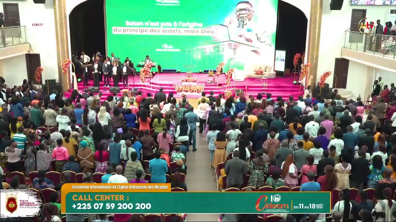 CIDEAM 2024 I JR-4/ SESSION DU SOIR I MER 14 AOUT 2024 I BISHOP OMI ET BISHOP ABRAHAM CHIGBUNDU