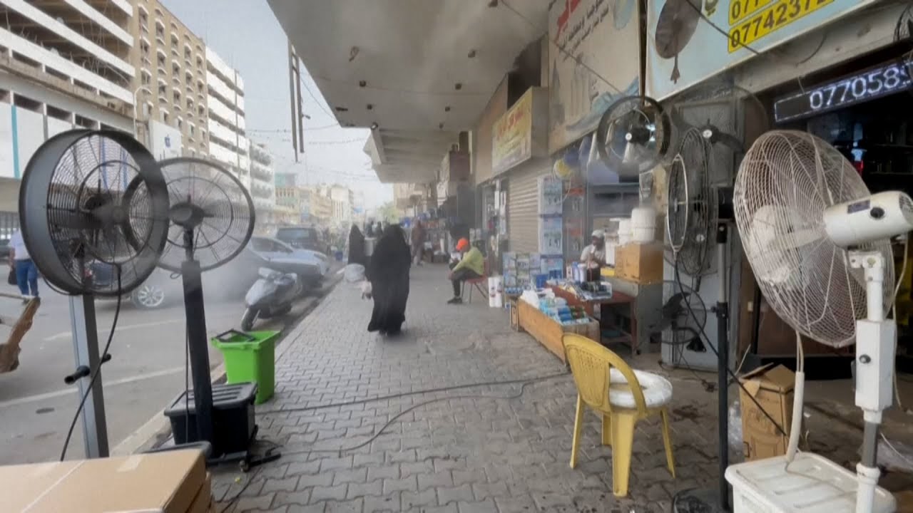 Iraqis swelter as heatwave engulfs the capital