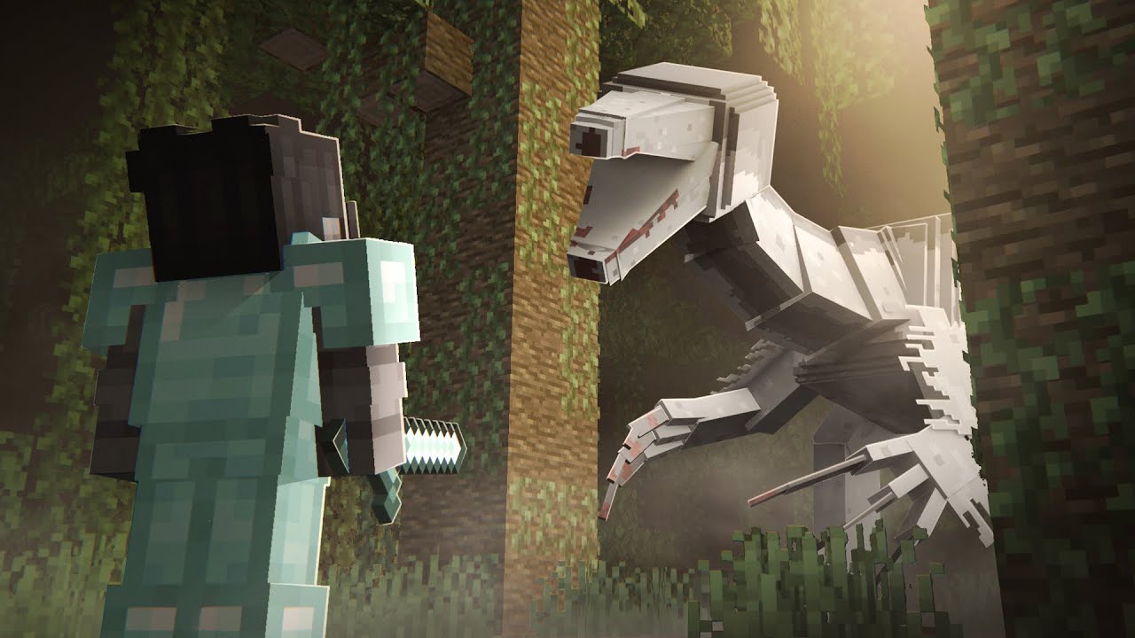 Surviving Minecraft's Jurassic Horror Mods for 100 Days 4