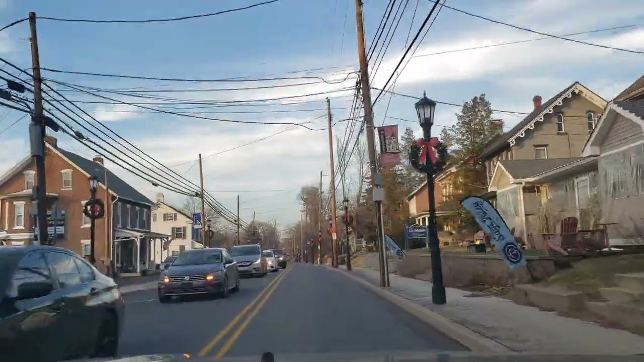 RECORRIDO PM : QUAKERTOWN - CENTER VALLEY (Via OLD BETHLEHEM PK) en PA 2026.