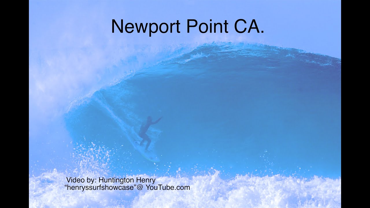 "Newport Point" CA. 10-18 feet epic!!!! - surfing