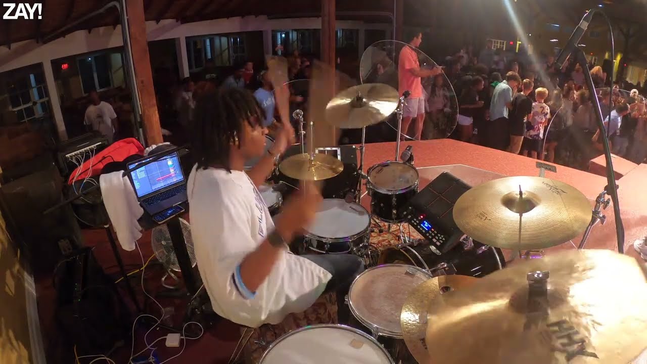 I Thank God + Outro (Drum Cam) - ZAY