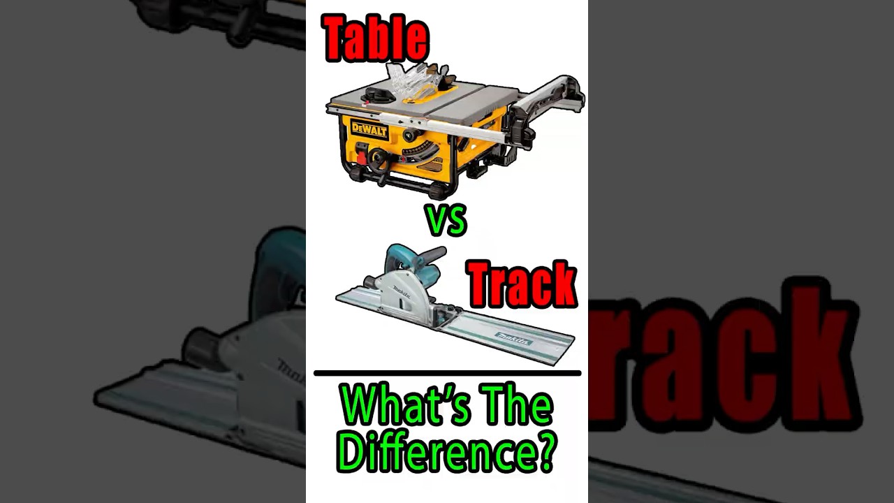 Table vs Track Saw: Why the Hype? Which is Right for You?
