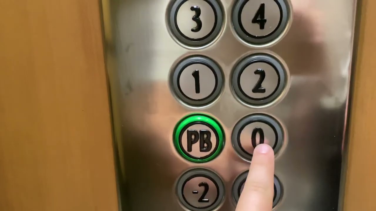 Very early 2003 KONE Ecodisc lift at posh apartments in Paris France