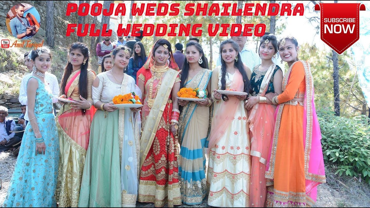 Garhwali full wedding Pooja weds Shailendra