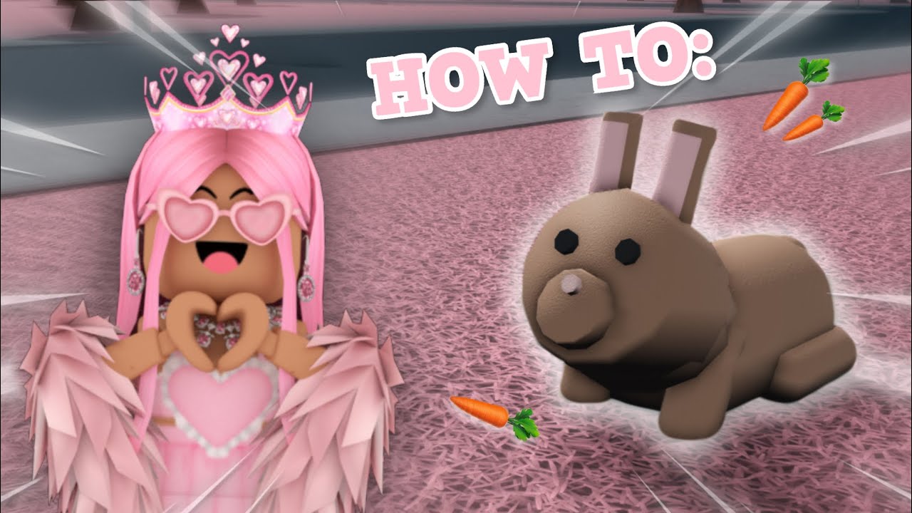 how to build a RABBIT in bloxburg | tutorial tuesday