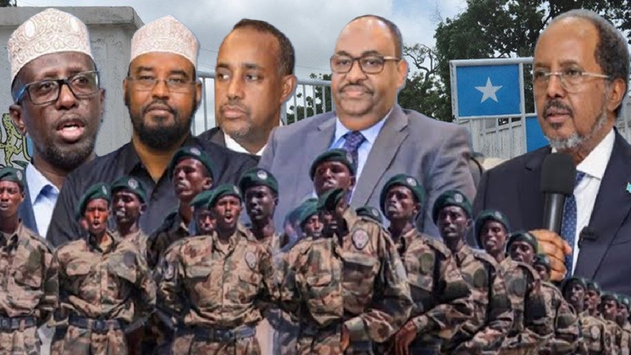 DEGDEG:-MW Xasan Sheekh, Axmed Madoobe iyo Dani oo ugu dambeyn is hor fadhiistay Shirkii Muqdisho oo