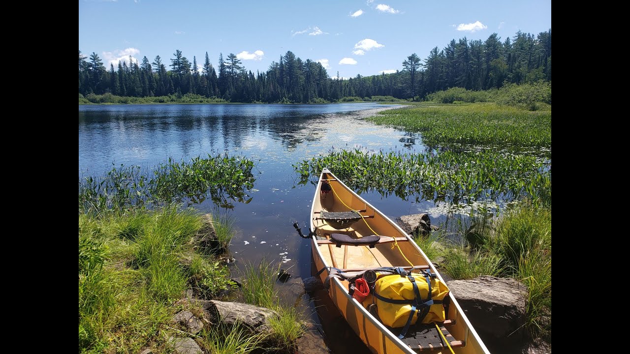 7 Day Solo Algonquin Park, Cedar, Catfish, Burntroot Lakes, Nipissing River