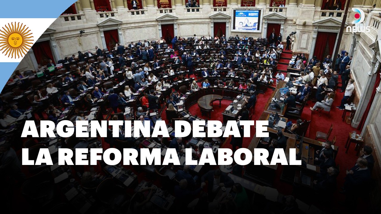 🏛️ Cobertura en vivo desde la Cámara de Diputados sobre la reforma laboral en Argentina | DNews