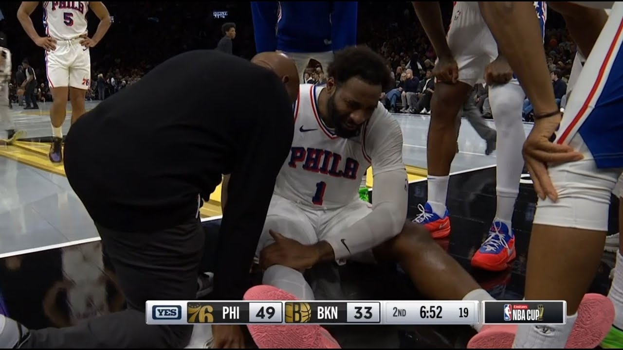 Andre Drummond injury vs. the Brooklyn Nets - 11/28/25