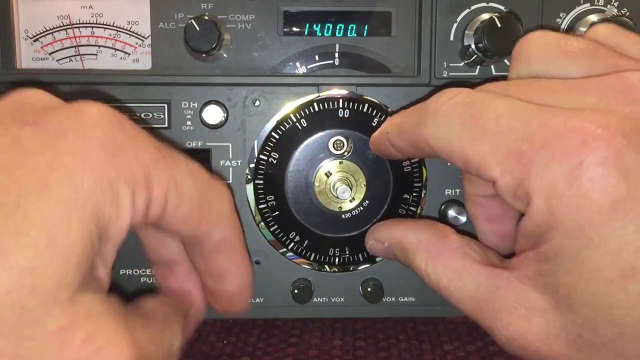 Kenwood Ts-820s VFO dial alignment