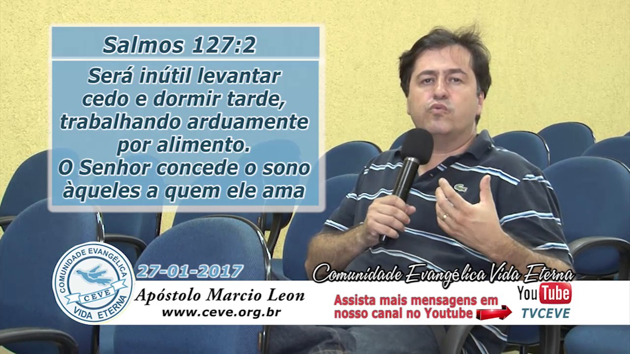 TV CEVE Alimento Diario com Ap. M&aacute;rcio Leon 27-01-2017