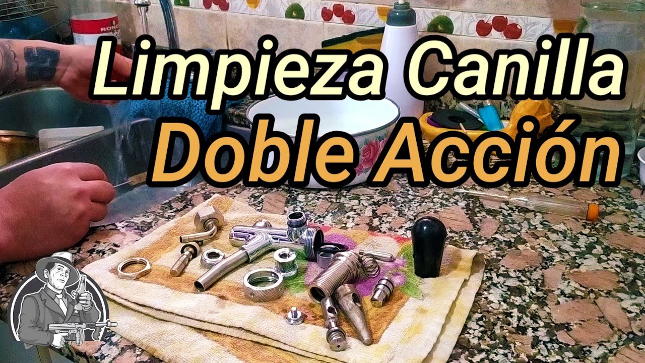 Limpieza de canilla para cerveza doble acci&oacute;n arme y desarme - Cerveza Artesanal | La Birra Nostra