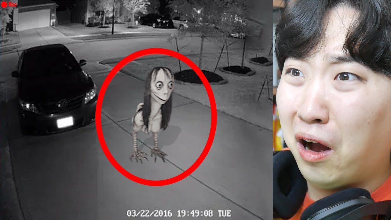실생활에서 CCTV에 포착 됐다는 영상을 보겠습니다.