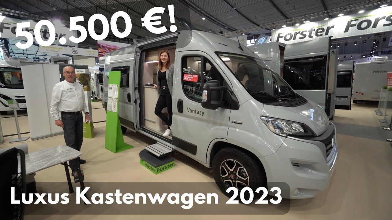 Wohnmobil 2023: Kastenwagen Forster Vantasy 599 HB. Luxus für kleines Geld. Dusche! 4 Schlafplätze!