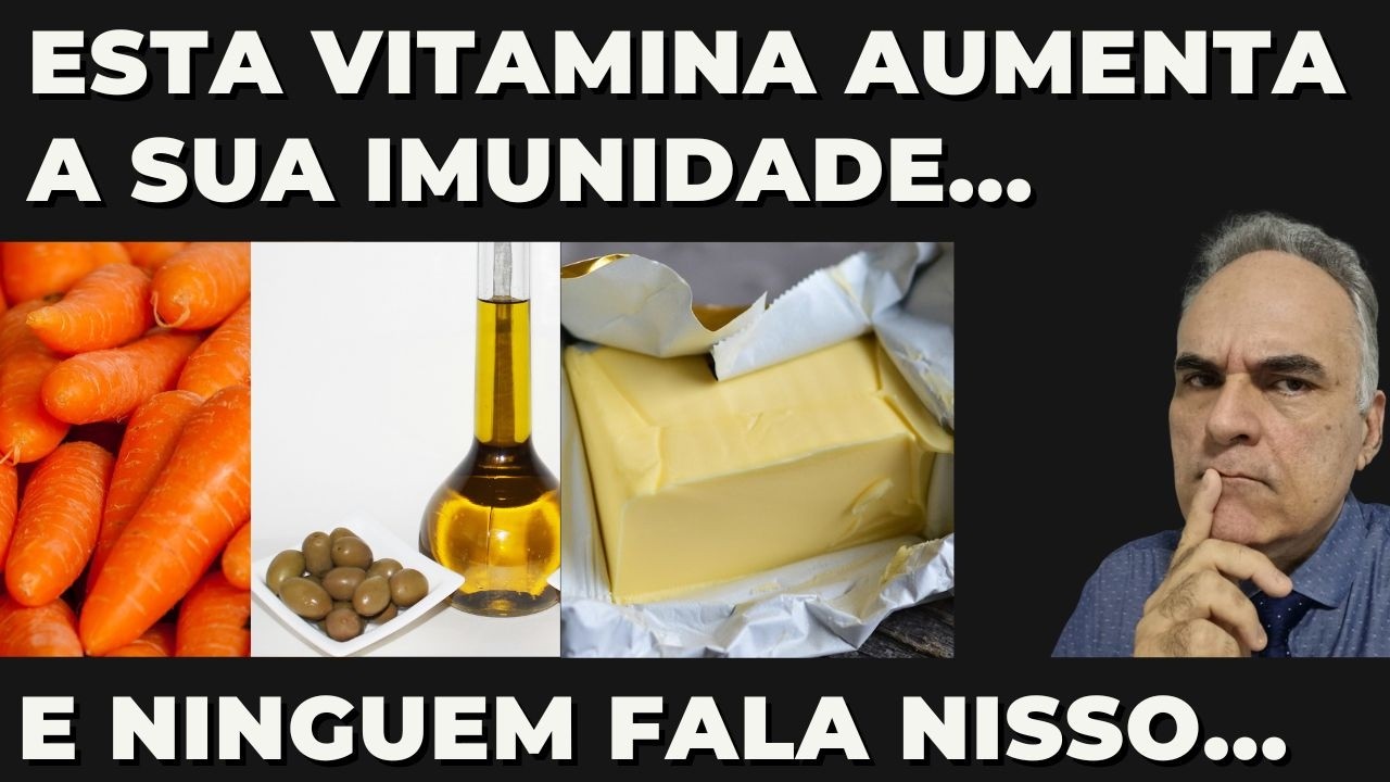 Uma vitamina fundamental para melhorar imunidade! E ninguém fala disso!