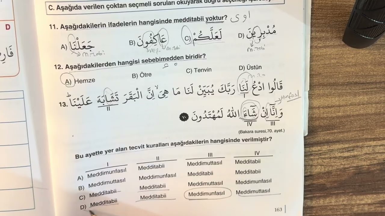 Kuran-ı Kerim Soru Çözümü