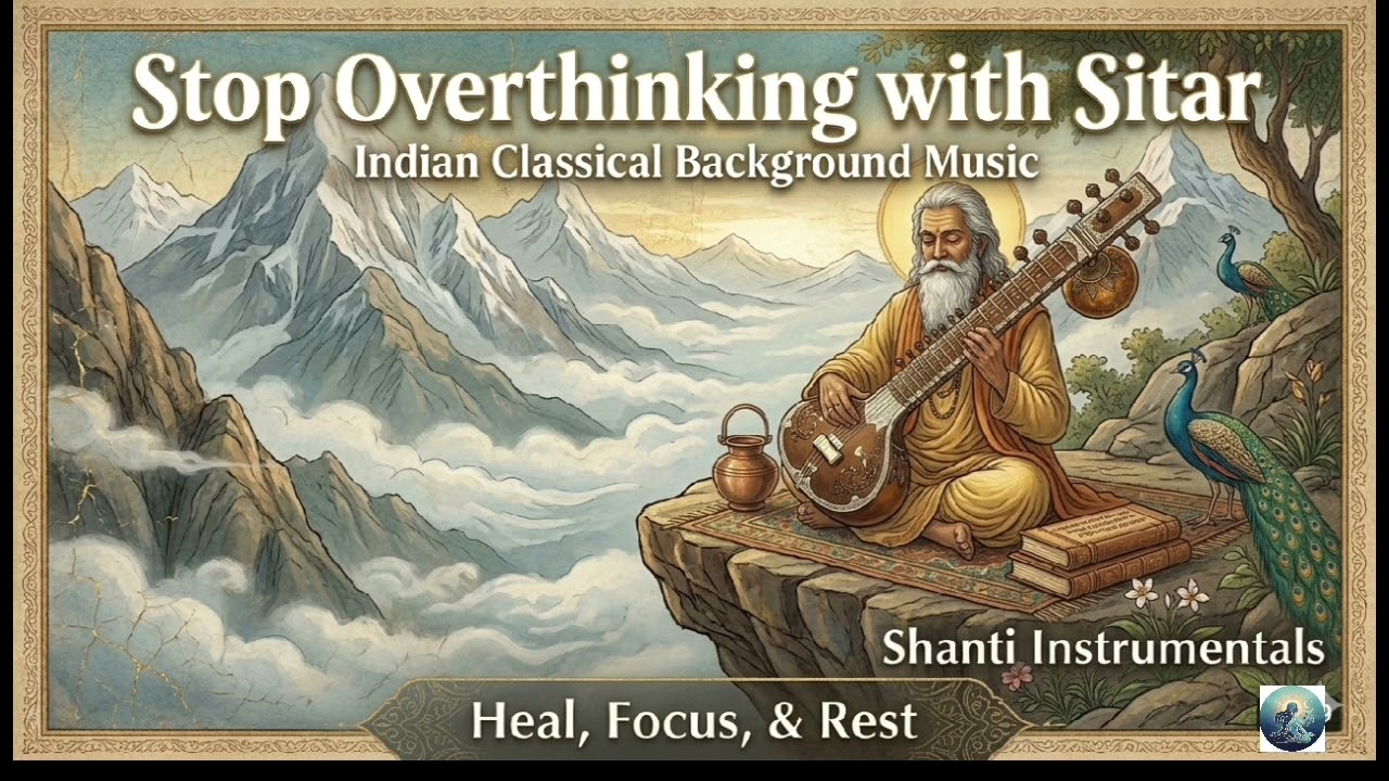 Healing Sitar Melodies | 8 Minutes of Pure Peace & Meditation