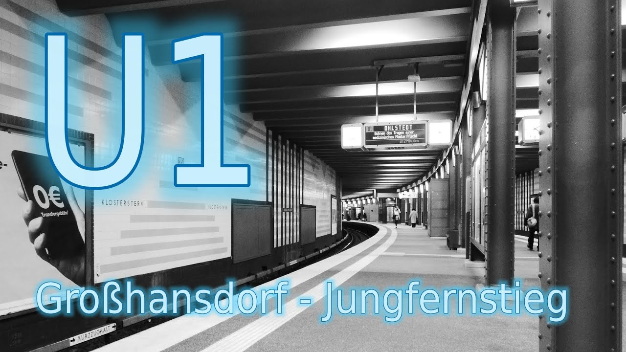U1 Gro&szlig;hansdorf - Jungfernstieg