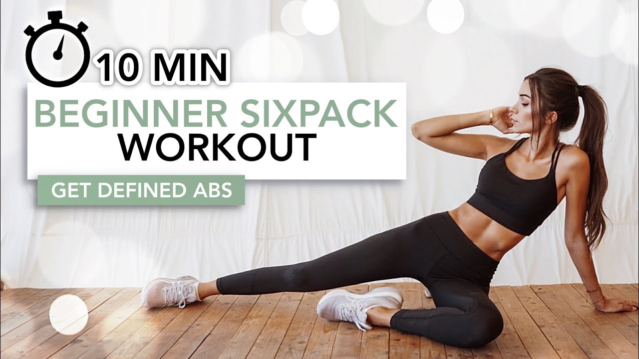 10 MIN BEGINNER SIXPACK WORKOUT (Includes Breaks) | Eylem Abaci