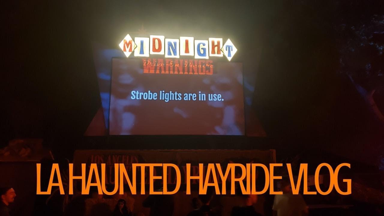 Los Angeles Haunted Hayride 2019 Vlog FT. TLEV Media!