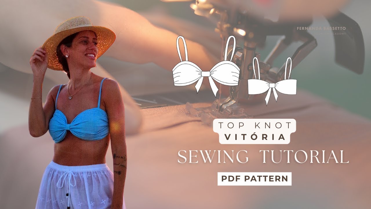 TOP KNOT - VITÓRIA | pdf pattern - sewing tutorial - make your own clothes