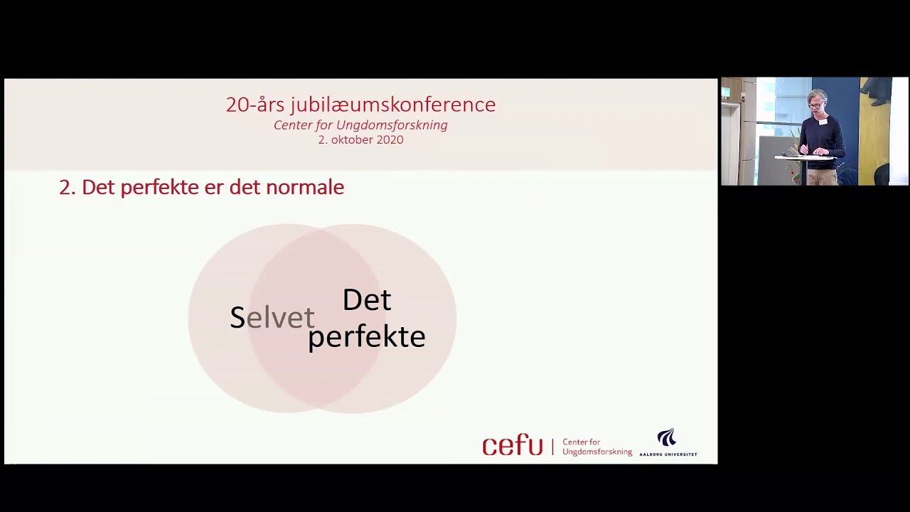 Oplæg om perfektion og normalitet v. souschef og lektor Niels Ulrik Sørensen, CeFU