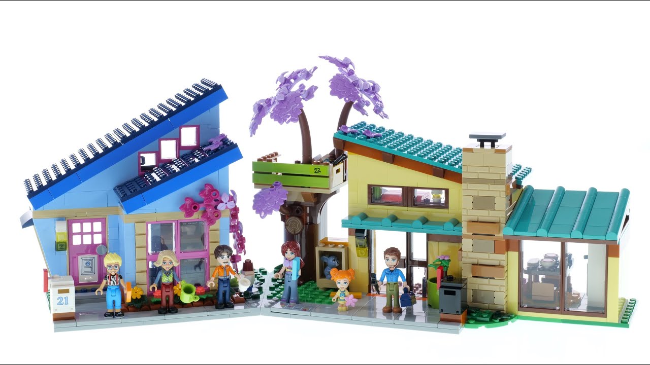 Lets build LEGO Friends 41620 Ollys und Paisleys Familien Haus