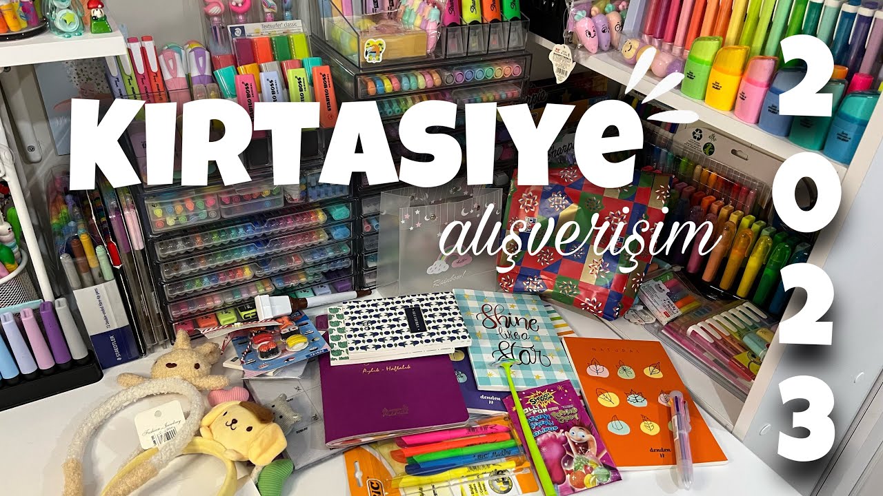 2023 KIRTASİYE alışverişim ✨ | Miniso, D&R, Mr D.I.Y | @comellashop 🩷