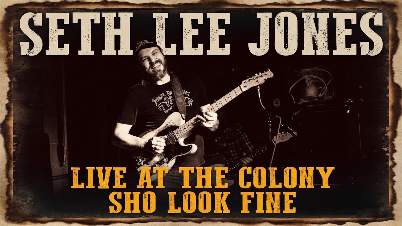 Seth Lee Jones live The Colony Show Look Fine Tulsa Sound Podcast