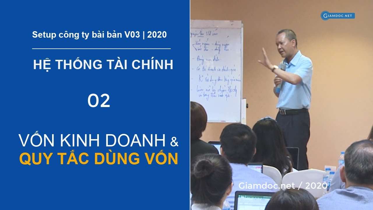 Quản trị doanh nghiệp | P4 - Hệ thống tài chính | Bài 02: Vốn KD & Quy tắc dùng vốn