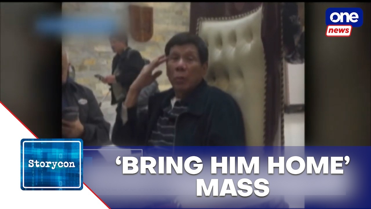 VP Sara attends mass in Davao City on first anniversary of father’s ICC arrest | Storycon 