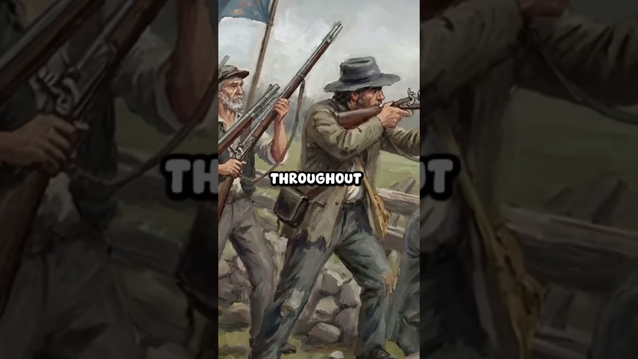 American civilians defended their groud in the American Civil War