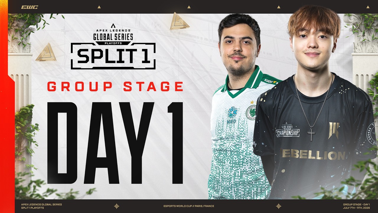 ALGS Year 6 Split 1 Playoffs @ EWC | Group Stage - Day 1 | Apex Legends