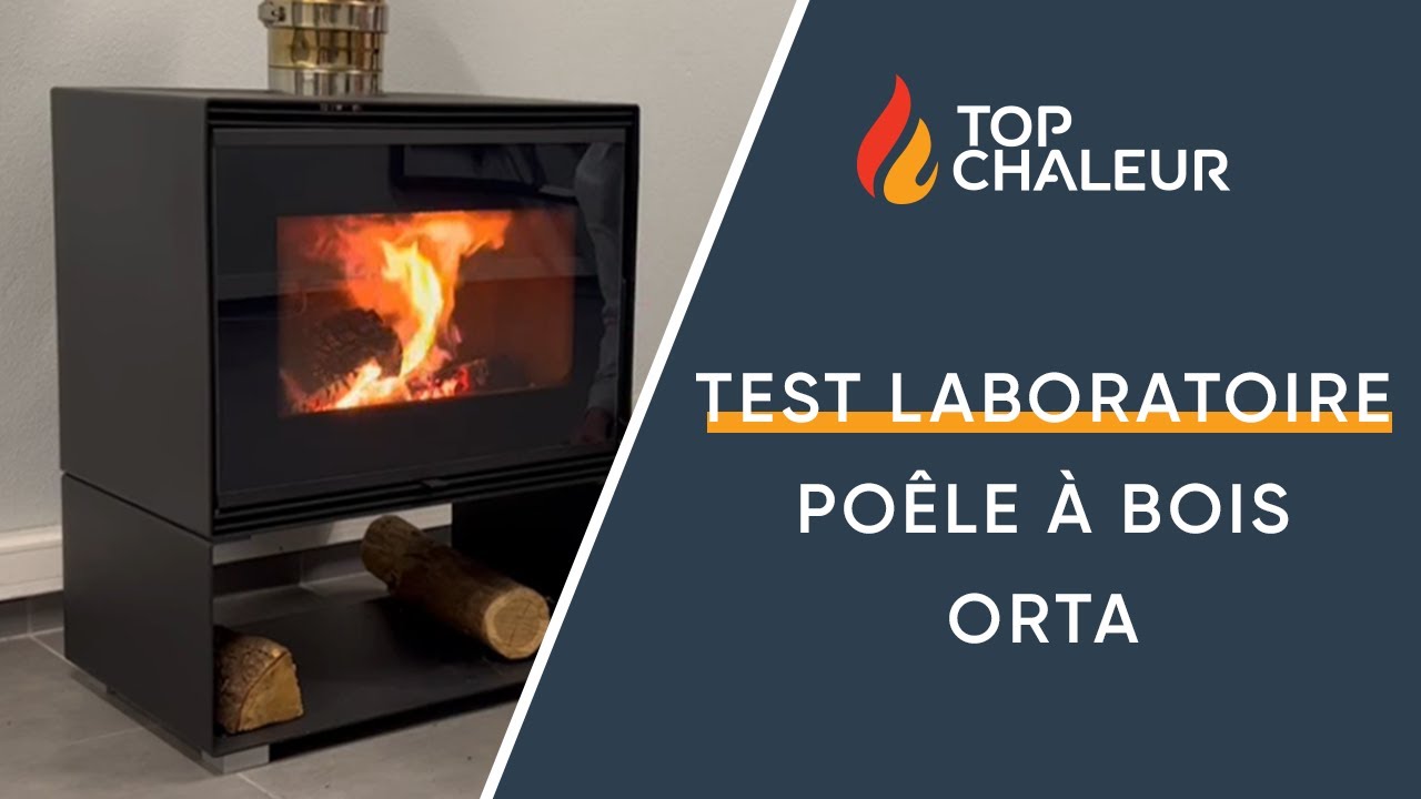 Po&ecirc;le &agrave; bois Orta - Test Laboratoire TopChaleur