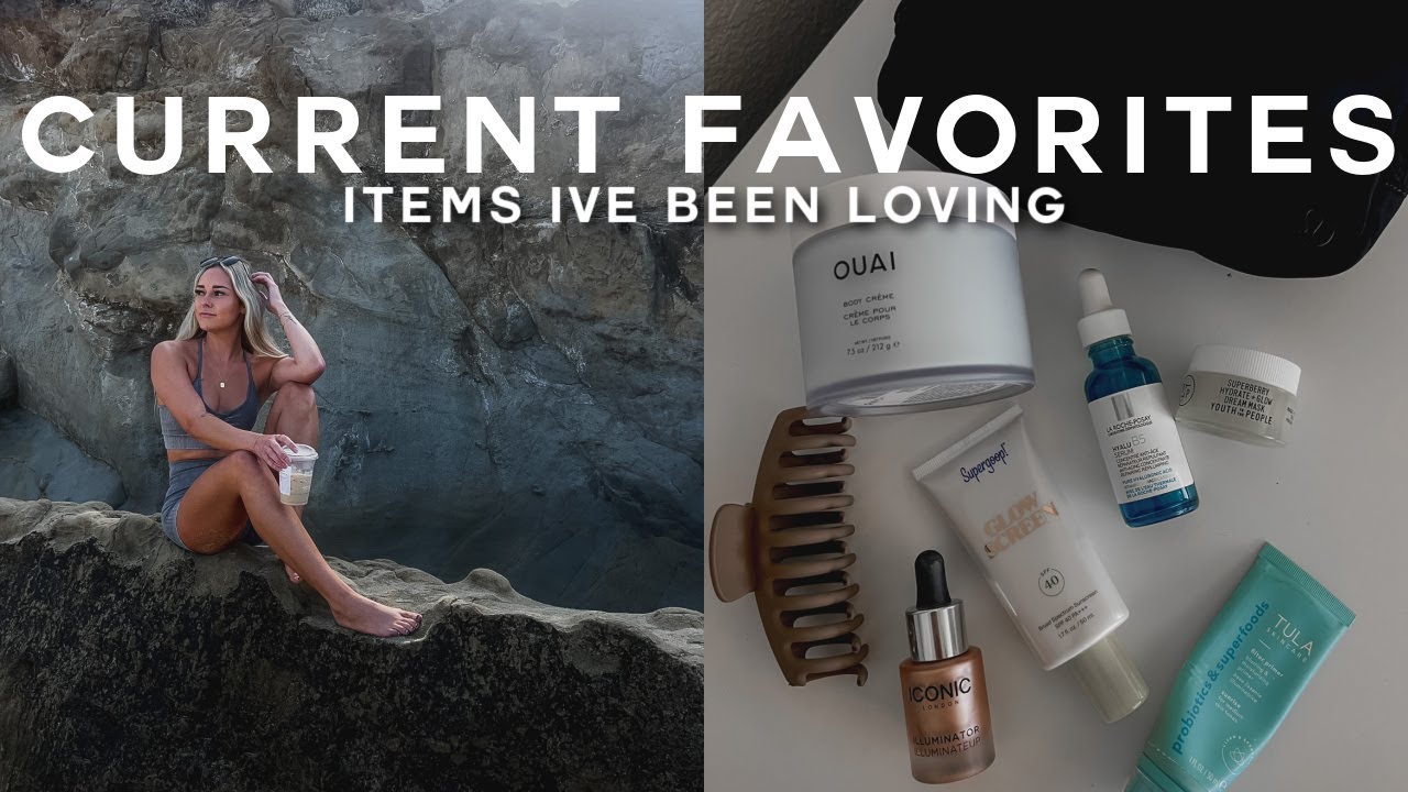 CURRENT FAVES AND ITEMS IVE BEEN LOVING: amazon, fashion, fitness and beauty items!
