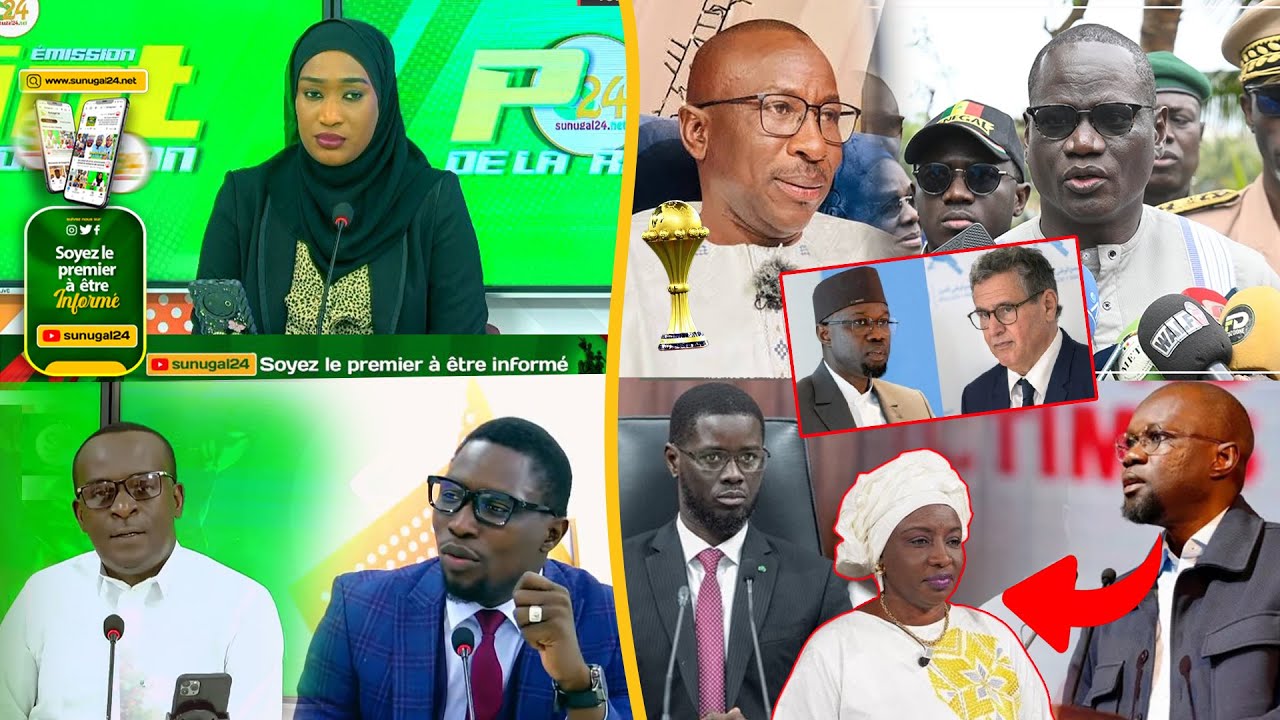 Direct : Sonko au Maroc - Diomaye décore ses militants - Mimi attaquée - Awalé perd samba tall Sarr