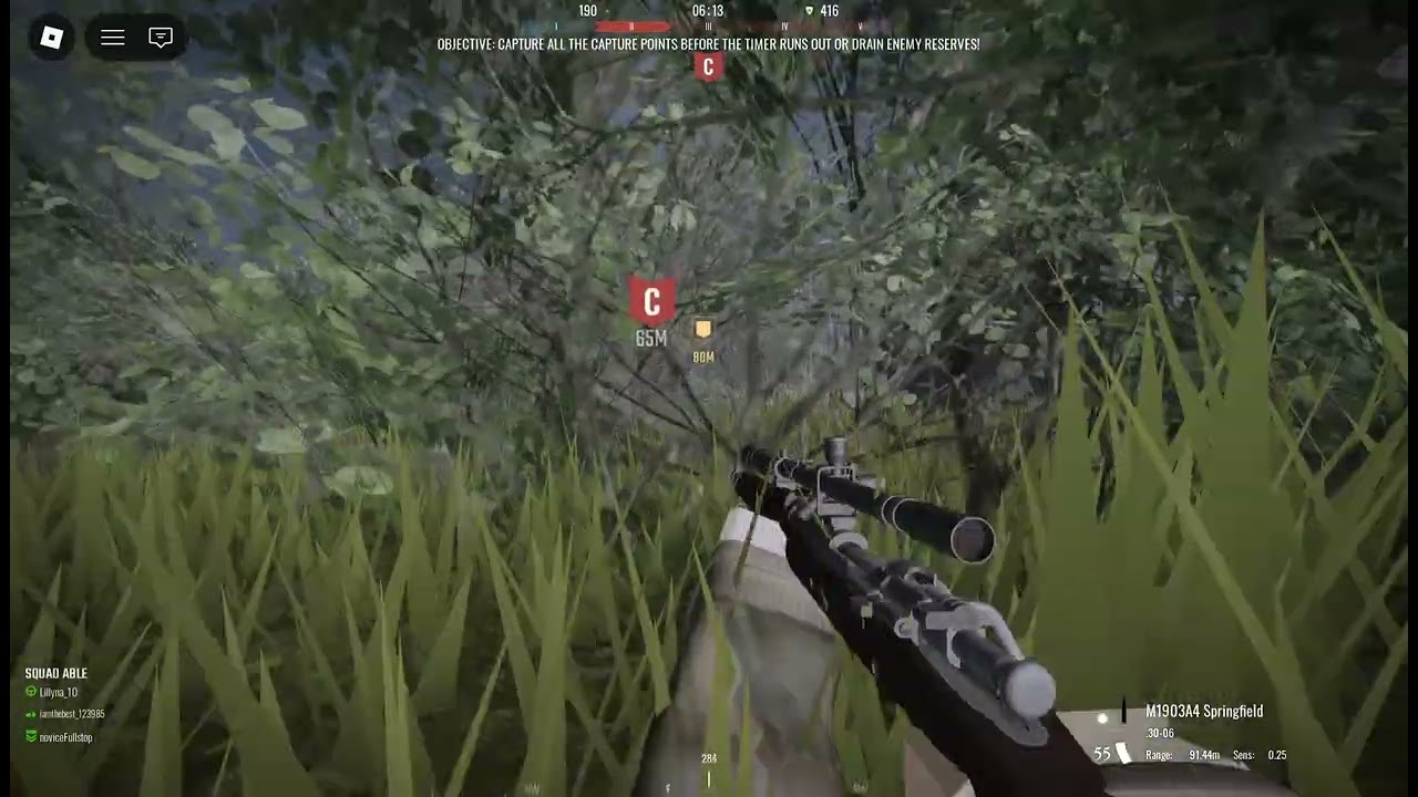 Roblox Warfronts ww2 sniper gameplay 64 Roblox 2026 02 11 16 14 14