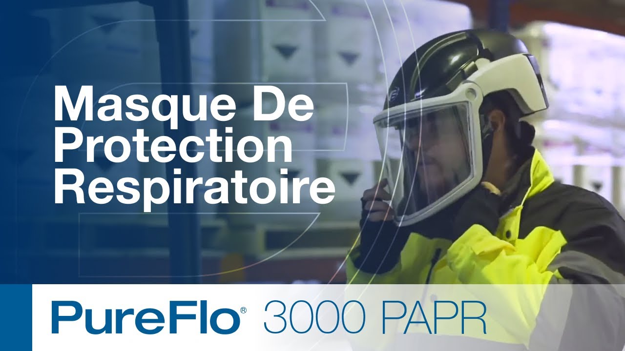PureFlo 3000 PAPR | Masque De Protection Respiratoire